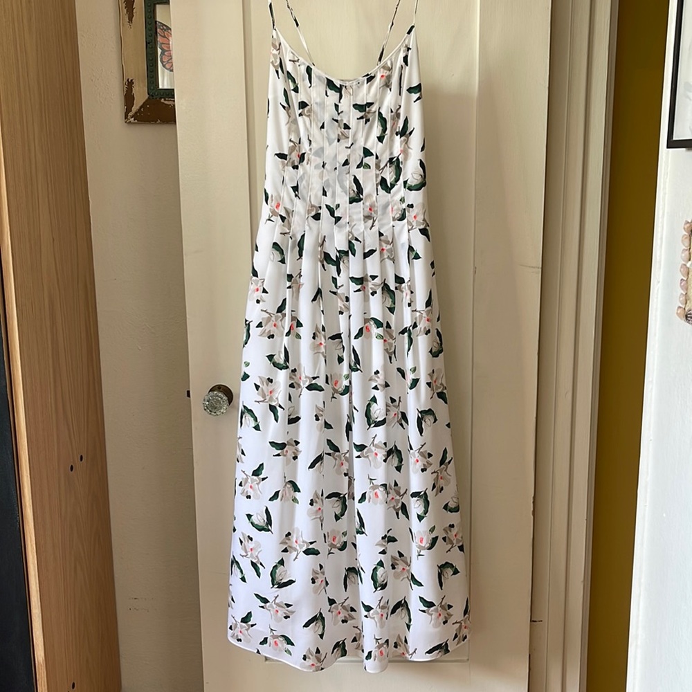 EUC banana republic long floral dress